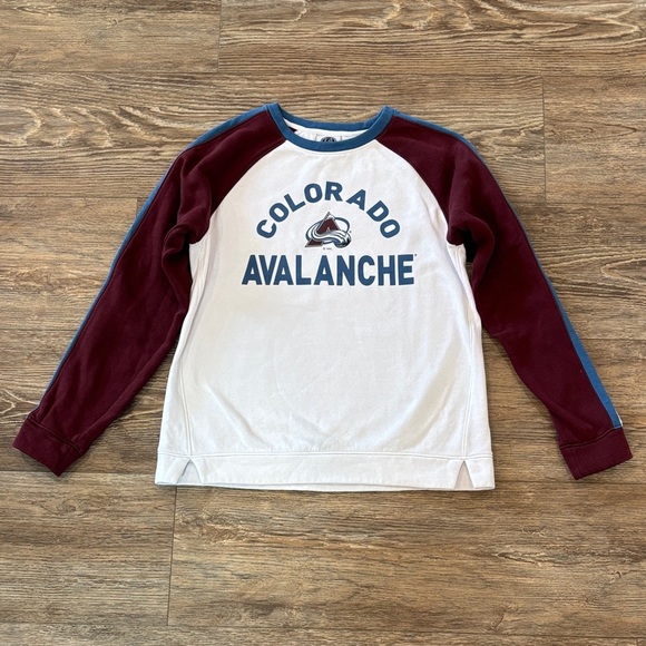 Colorado Avalanche Hockey Sweatshirt Women's Size Small Official NHL Product EUC - Picture 2 of 10